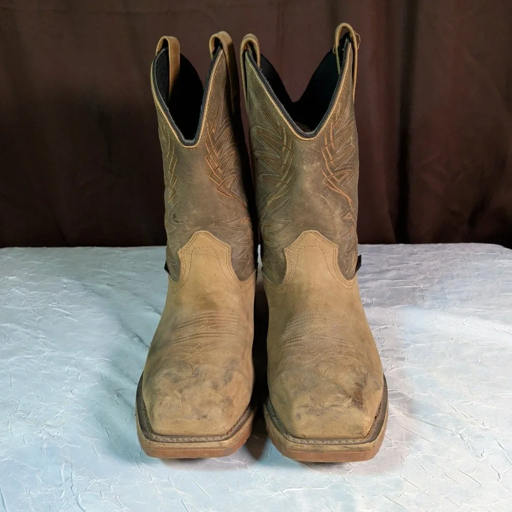 Irish Setter Marshall Boots Mens Size 11 Steel Toe WP Pull-On Work Western 83912